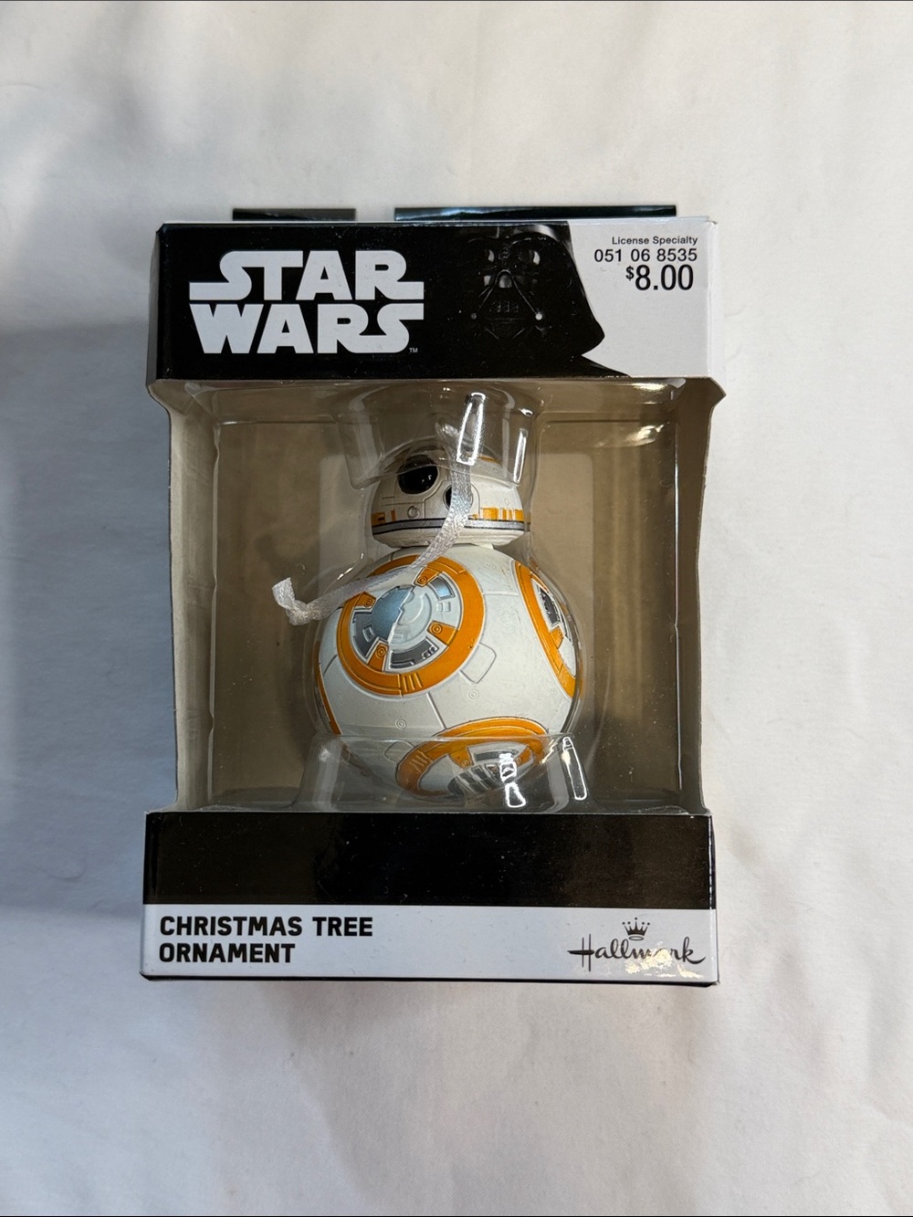 Hallmark Star Wars BB-8 Ornament - White & Orange